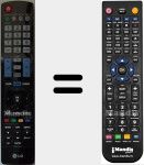 Mando a distancia sustituto de AKB72914271