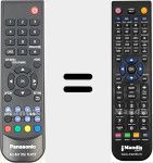Replacement remote control for N2QAYA000205