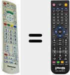 Replacement remote control for N2QAYB000434