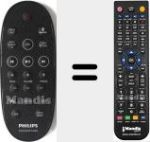 Replacement remote control for Soundstage (996510067904)