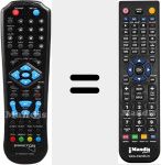 Comandament a distància substitut de IR Peekbox 206 (Peekbox206)