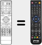 Replacement remote control for PNDLHDU32
