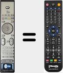 Comandament a dist&agrave;ncia substitut de RC471301 (312814719481)