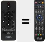 Mando a distancia sustituto de RC5760 (996580002943)