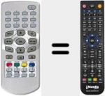 Mando a distancia sustituto de RC 1091 (30044625)
