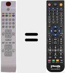 Replacement remote control for RC3900 (20471953)