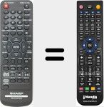 Mando a distancia sustituto de RRMCGA287AWSA