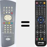 Replacement remote control for SF11