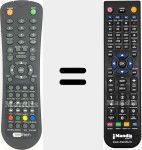Replacement remote control for ST19LFD-DDB