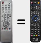 Mando a distancia sustituto de TM76B (BN5900454A)