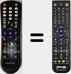 Replacement remote control for RC 1055 (20346051)