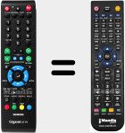 Replacement remote control for Gigaset-RC79 (RC79)