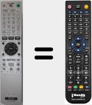 Mando a distancia sustituto de RMT-D 217 P (147928911)