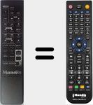Mando a distancia sustituto de RM-S702 (169310811)
