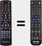 Replacement remote control for MediazapperHD