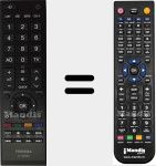 Mando a distancia sustituto de CT-90386 (75027012)