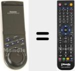 Replacement remote control for VEQ1392