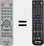 Replacement remote control for VXX2914