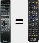 Replacement remote control for RAV522 (ZJ66510)