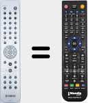 Replacement remote control for ZW98170 (ZW981700)