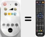 Replacement remote control for Inspire001