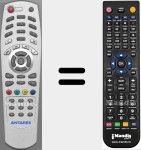 Comandament a distància substitut de TAT410