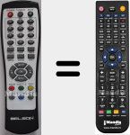 Mando a distancia sustituto de BST1007