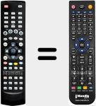 Replacement remote control for SL100 HD