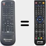 Replacement remote control for DVD915USBSD