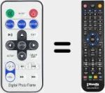 Comandament a distància substitut de Digital Photo Frame