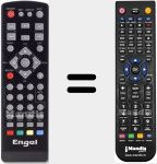 Replacement remote control for RS3310M