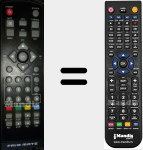 Replacement remote control for Rock HD