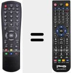 Replacement remote control for REMCON904