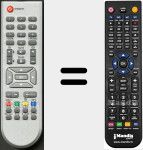 Replacement remote control for REMCON423