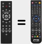 Replacement remote control for 19900354
