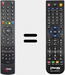 Comandament a distància substitut de RG401