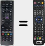 Mando a distancia sustituto de RC4810 (30087841)