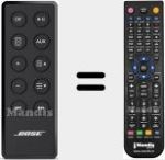 Replacement remote control for SOUNDDOCK-III
