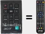 Replacement remote control for X1160 (VZ.J5600.001)