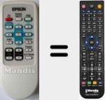Replacement remote control for 1491605