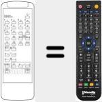 Comandament a distància substitut de 076100R003