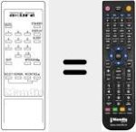 Comandament a dist&agrave;ncia substitut de 0822 88603