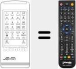 Replacement remote control for 26T1