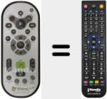 Comandament a distància substitut de 3139 238 07431