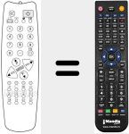 Replacement remote control for 920