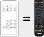 Replacement remote control for A508230