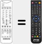 Replacement remote control for 3F14-00048-110