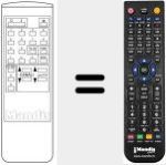 Replacement remote control for CEB 3151 DX