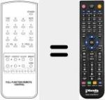 Replacement remote control for CML 20 RC