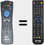 Replacement remote control for D-BOX